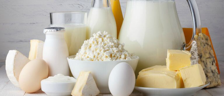 dairy products for potential