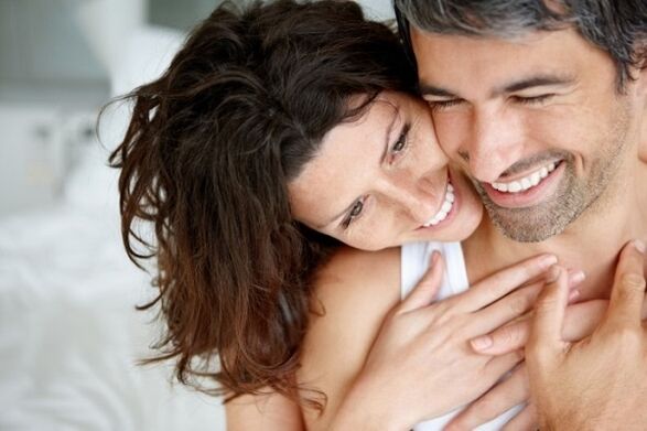 happy women and men with increased potential